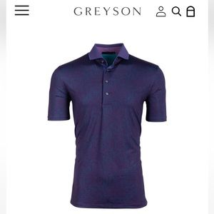 NWT Greyson Mens  Den of Thieves Polo Size M